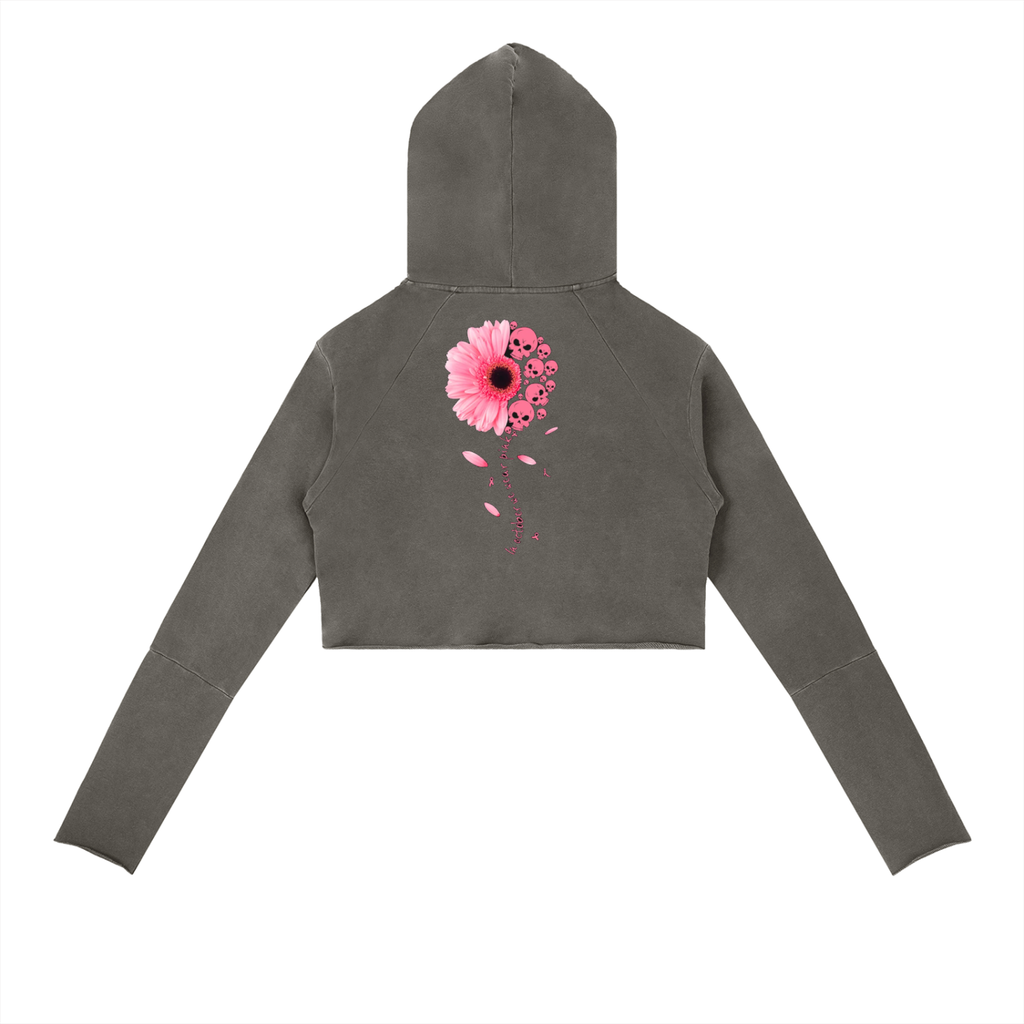 Vintage Washed Raw Edge Hoodie