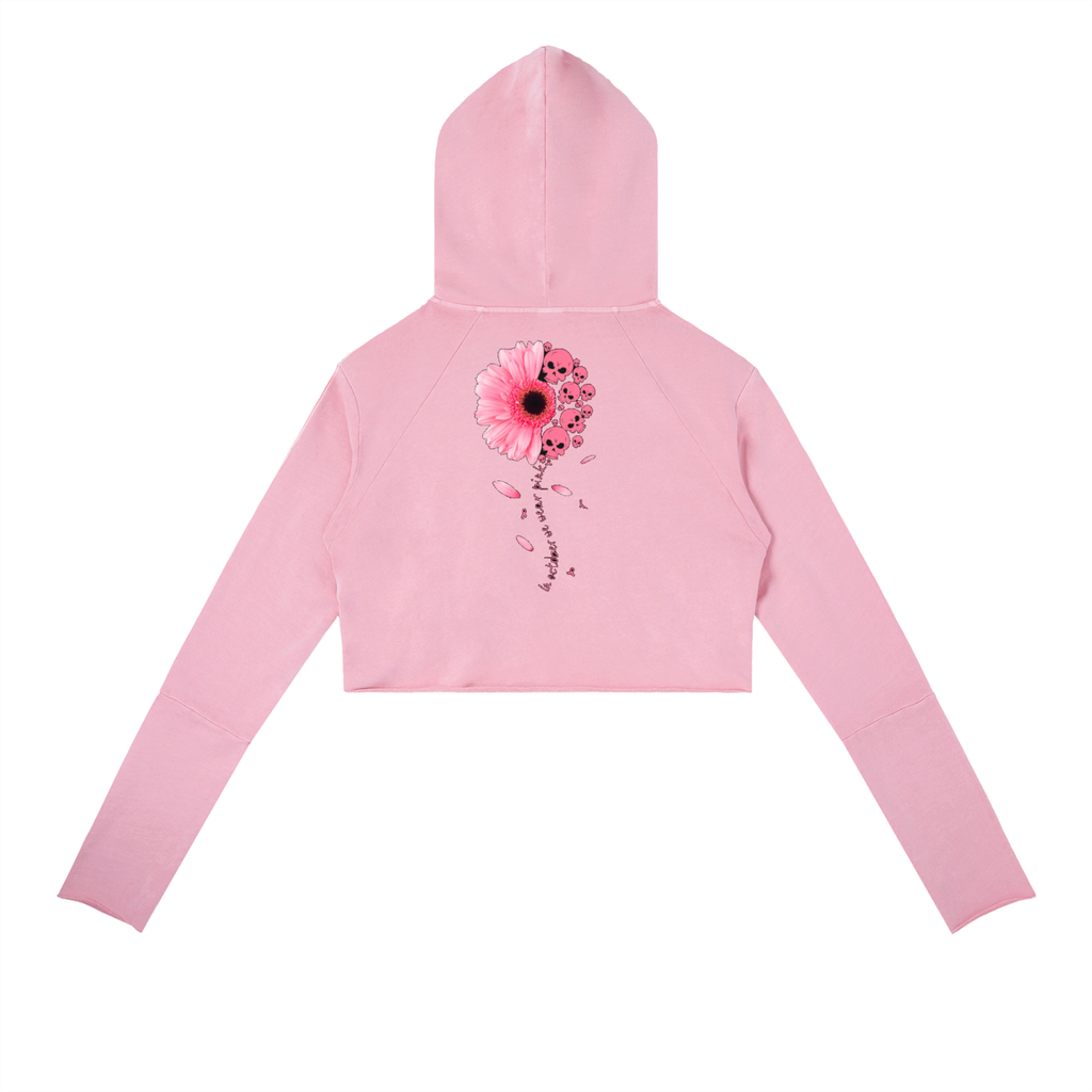 Vintage Washed Raw Edge Hoodie