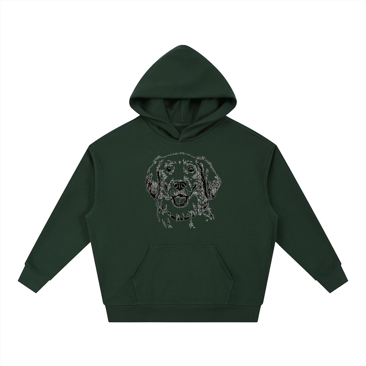 Essential Boxy Heavyweight Drop-Shoulder Hoodie