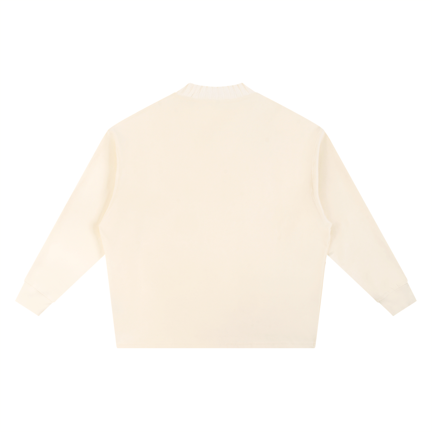 Knitted Round Neck Oversize Sweatshirt