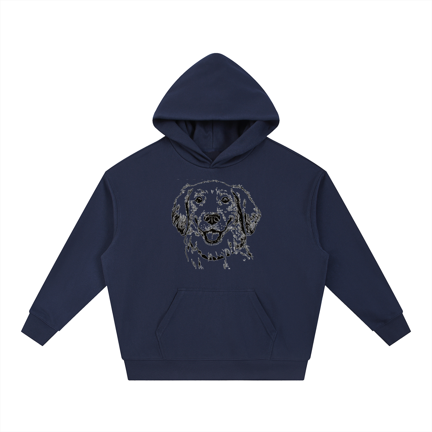Essential Boxy Heavyweight Drop-Shoulder Hoodie